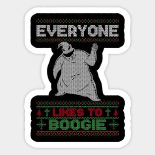 The Nightmare Before Christmas Oogie Boogie Sticker